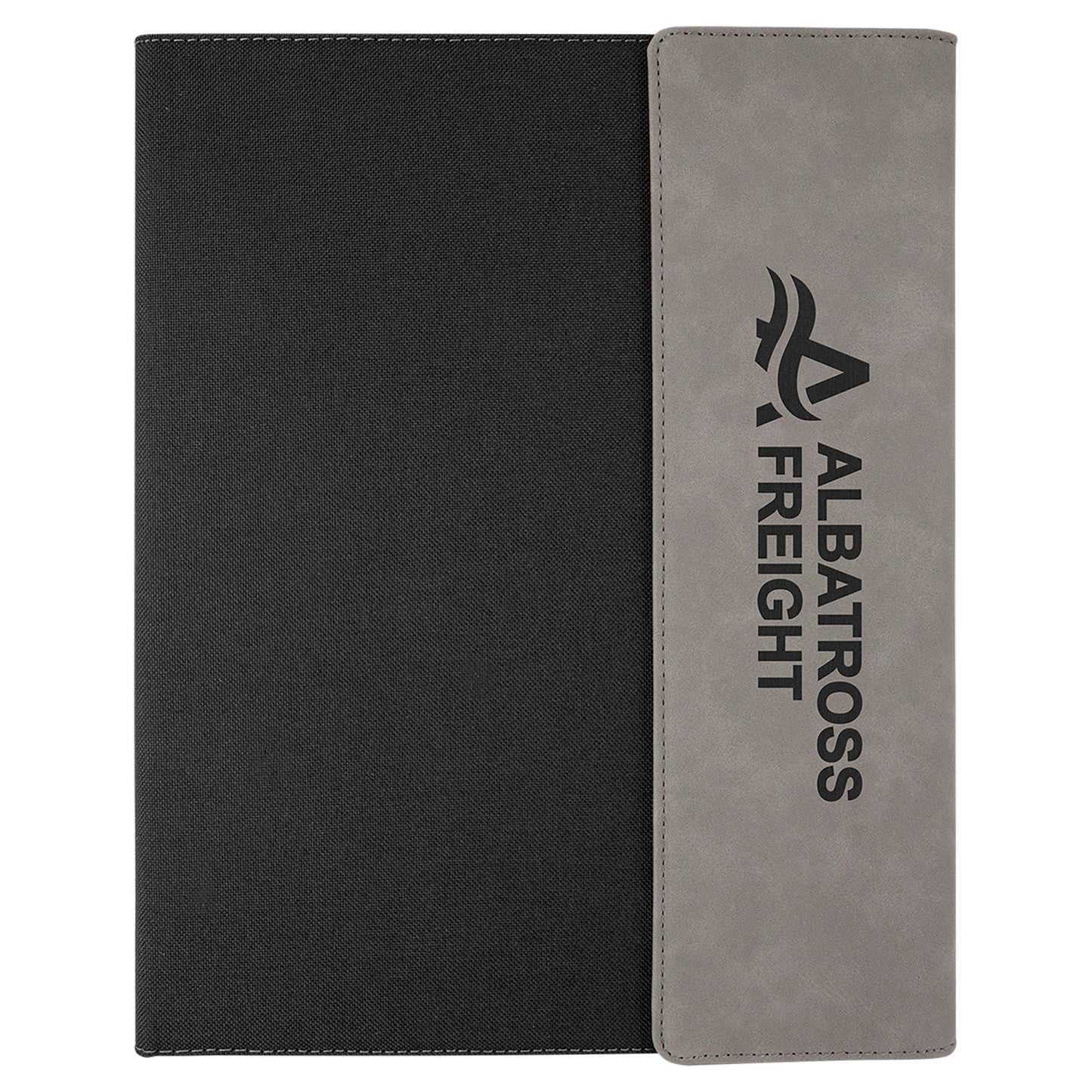 9 1/2" x 12" Leatherette Fold Over Portfolio with Notepad