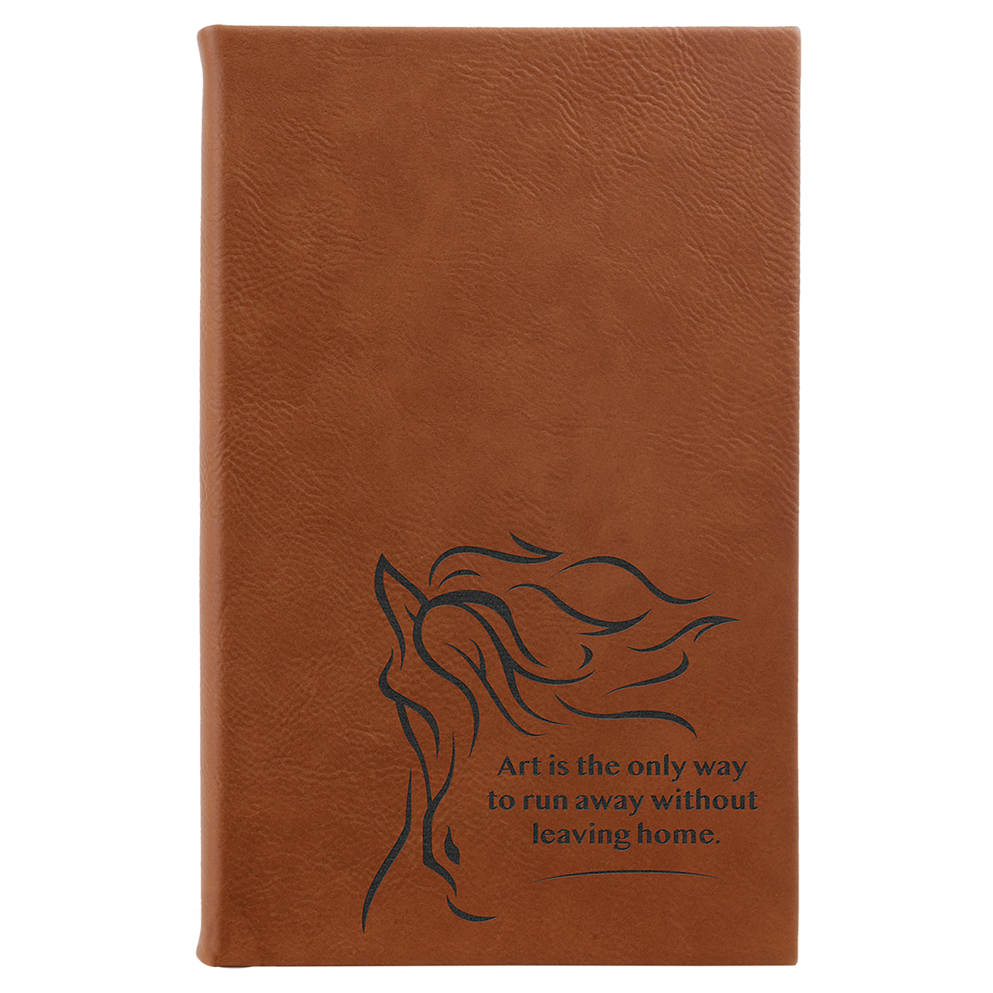 5 1/4" x 8 1/4" Leatherette Journal