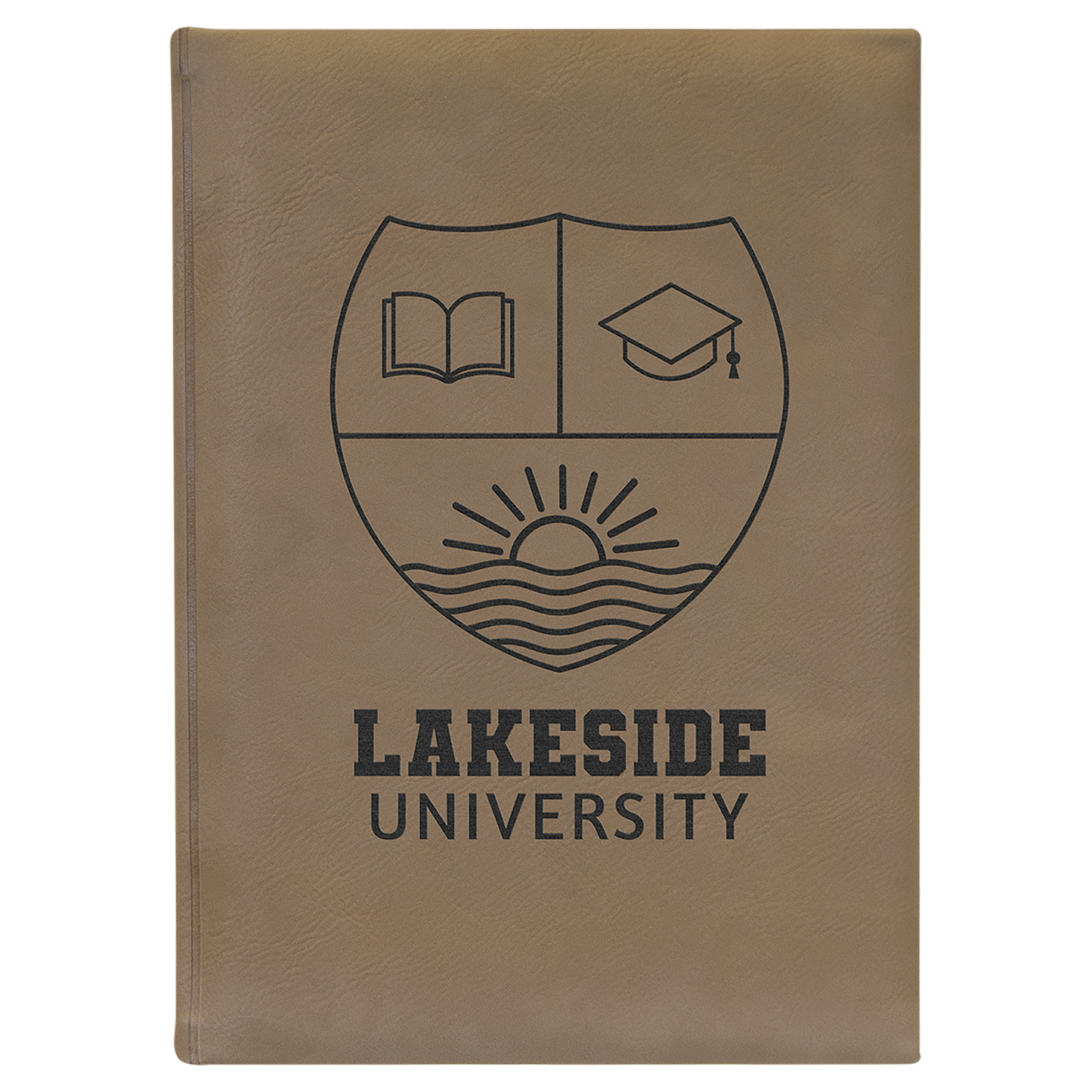5 1/4" x 8 1/4" Leatherette Journal