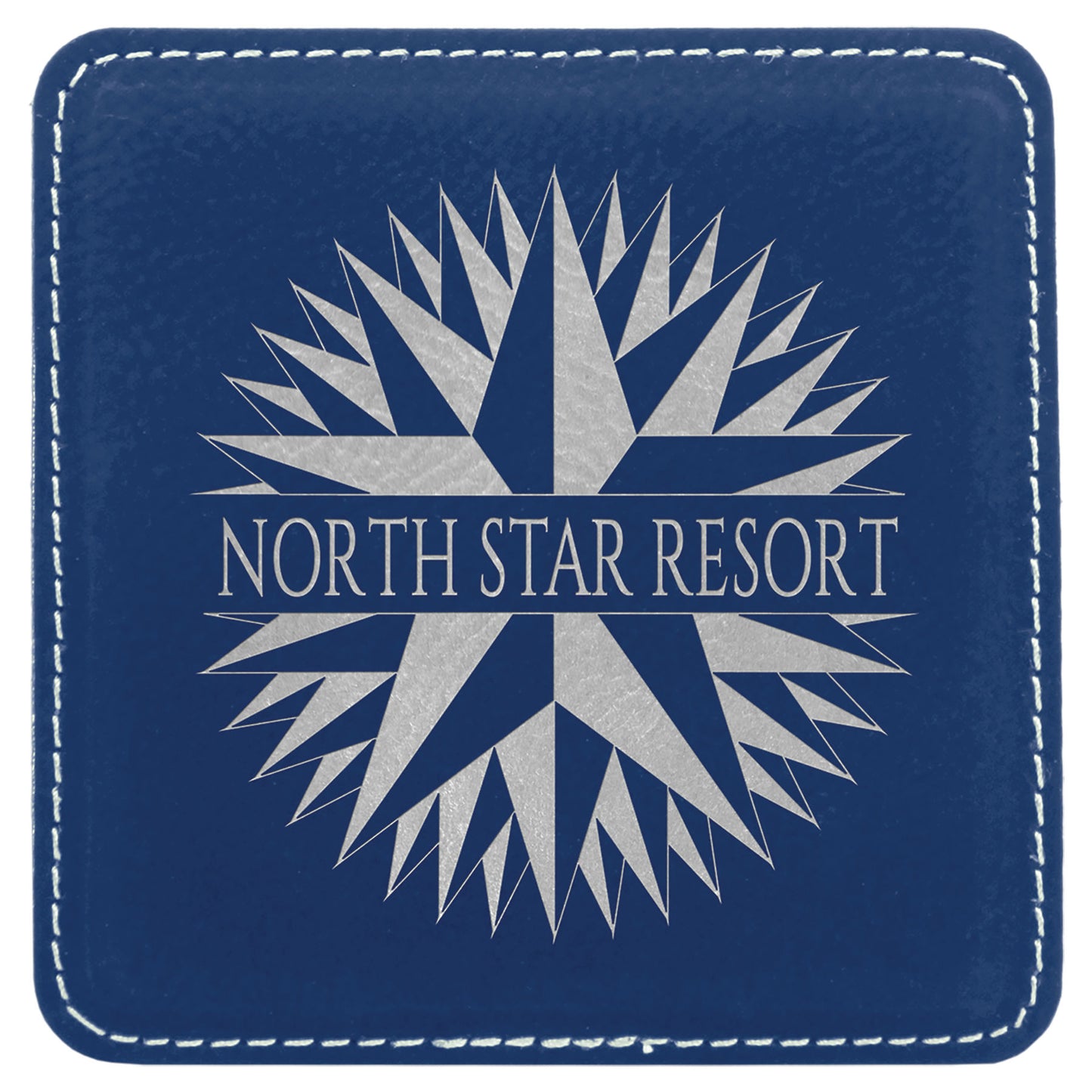 Square Leatherette Coasters (6 Coaster Set)