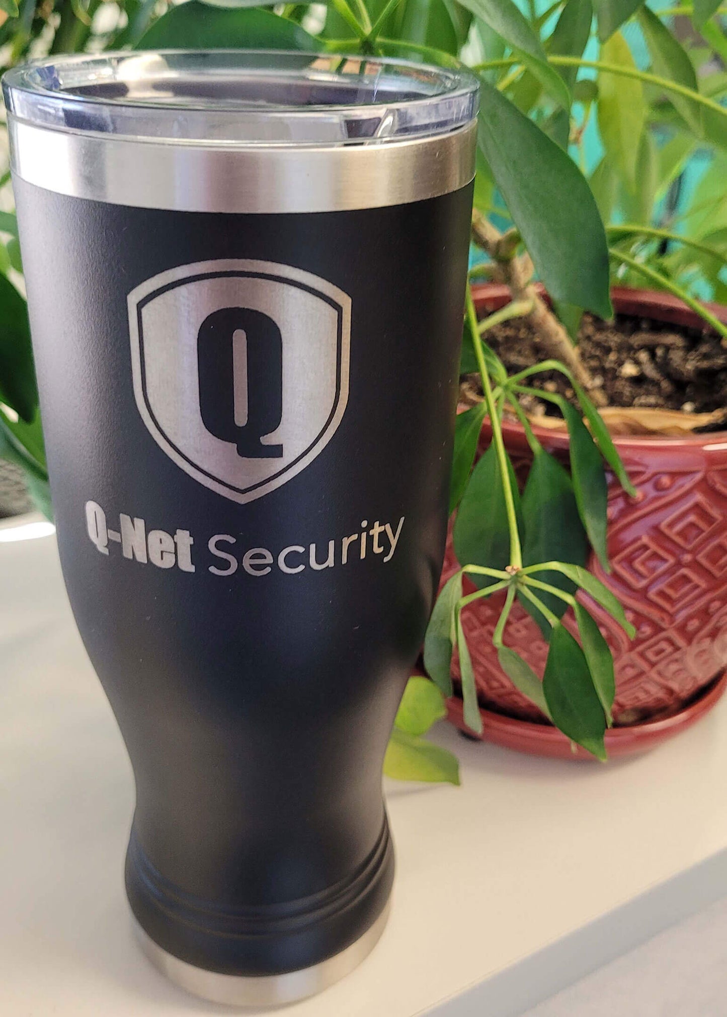 20 oz Insulated Stainless Steel Pilsner with 1-Side Custom-Engraved